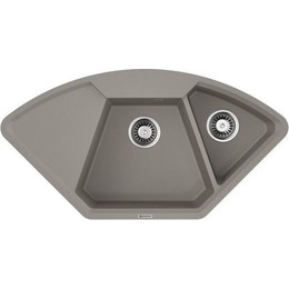 Кухонная мойка Omoikiri Yonaka 98-C-GR 4993714, leningrad grey, Цвет производителя: Leningrad Grey фото 