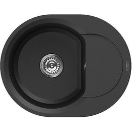 Кухонная мойка Omoikiri Sakaime 60E-BL 4993120, чёрный, Цвет производителя: чёрный фото 