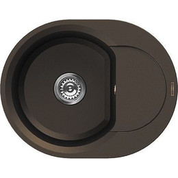 Кухонная мойка Omoikiri Sakaime 60E-DC 4993205, тёмный шоколад, Цвет производителя: тёмный шоколад фото 