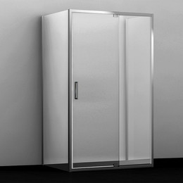 Душевое ограждение WasserKraft Berkel 120х100 см 48P26, хром/прозрачное фото 