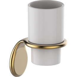 Стакан для зубных щеток Iddis Oldie OLDBRC1i45, цвет бронза фото 