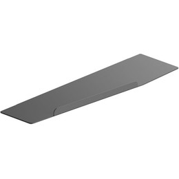 Стеклянная полка Iddis Slide SLIBS00i44, цвет чёрный фото 