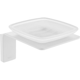 Мыльница Iddis Slide SLIWTG0i42, цвет белый фото 