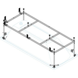 Каркас для ванны Cezares 150x70 см EMP-150-70-MF-R фото 