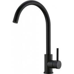 Смеситель для кухни BelBagno BB-LAM03-2-IN-NERO, черный, Цвет производителя: чёрный фото 