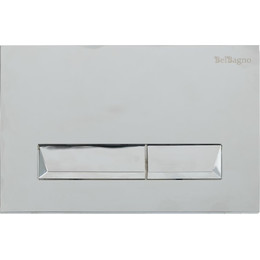 Кнопка смыва BelBagno Marmi BB010-MR-CHROME, хром глянцевый фото 