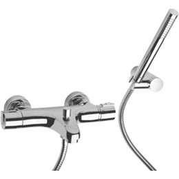 Смеситель для ванны с термостатом Paini Arena 92CR105THKM, хром фото 