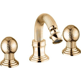 Смеситель для биде Cezares OLIMP-BBS2-03/24-M, золото фото 