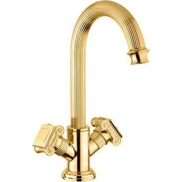 Смеситель для раковины Cezares OLIMP-LS2-03/24-O, золото, Цвет производителя: золото фото 