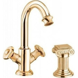 Смеситель для раковины Cezares APHRODITE-LS2-03/24-O, золото, Цвет производителя: золото фото 