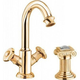 Смеситель для раковины Cezares APHRODITE-LS2-03/24-Sw, золото, Цвет производителя: золото фото 