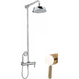 Душевая стойка Cezares OLIMP-CD-03/24-L, золото, Цвет производителя: золото фото 