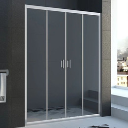 Душевая дверь Veconi Vianno 130 см VN45-130-01-19C1, хром/прозрачное фото 