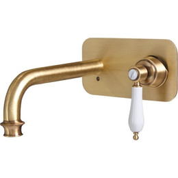 Смеситель для раковины настенный Cezares APHRODITE-BLSM2-02-Bi, бронза, Цвет производителя: бронза фото 