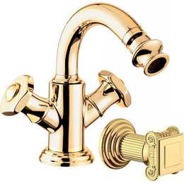 Смеситель для биде Cezares APHRODITE-BS2-03/24-O, золото, Цвет производителя: золото фото 