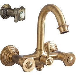 Смеситель для ванны Cezares APHRODITE-V-02-Sw, бронза, Цвет производителя: бронза фото 