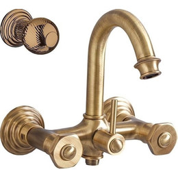 Смеситель для ванны Cezares APHRODITE-V-02-M, бронза, Цвет производителя: бронза фото 