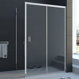 Душевое ограждение Veconi Rovigo 110х80 см RV046-11080PR-01-19C1, хром/прозрачное фото 