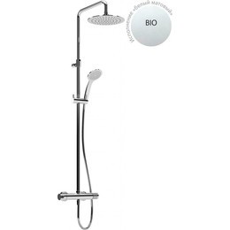 Душевая стойка Cezares LEAF-CDA-23-BIO, белый матовый, Цвет производителя: белый матовый фото 
