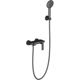 Смеситель для ванны Timo Anni 2714/03Y, черный матовый фото 