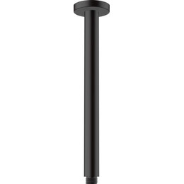 Кронштейн потолочный для верхнего душа Hansgrohe Vernis Blend 300 мм 27805670, черный матовый фото 