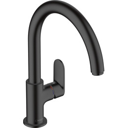 Смеситель для кухни Hansgrohe Vernis Blend 71870670, черный матовый фото 