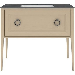 Тумба напольная со столешницей Kerama Marazzi Plaza Classic 100 см PL.CN.100.1\CAP.M, капучино фото 