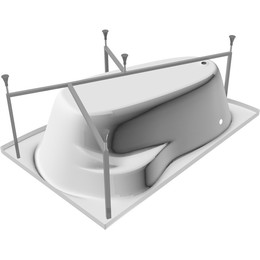 Каркас для ассиметричных ванн Kolpa-San Quat фото 