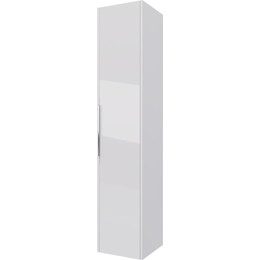 Пенал подвесной Dreja Prime 35 см 99.9303, белый глянец фото 