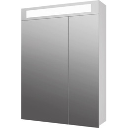 Зеркало-шкаф Dreja Uni 60 см 99.9001, белый глянец фото 