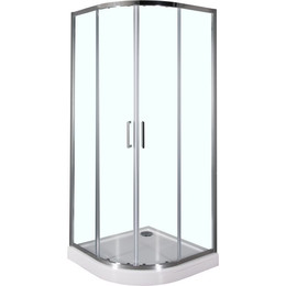 Душевое ограждение Aquanet Alfa NAA2142 100 см, хром/прозрачное фото 