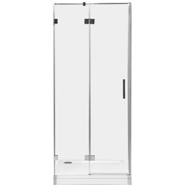Душевая дверь Aquanet Beta NWD6221 90 см (стекло 8 мм) хром/прозрачное R фото 