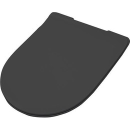 Сиденье с крышкой для унитаза Artceram File 2.0 микролифт FLA014 17 nero matt фото 