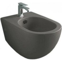 Биде подвесное ArtCeram File 2.0 FLB001 17 30, чёрный матовый фото 