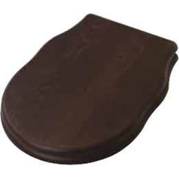 Сиденье с крышкой для унитаза Artceram Hermitage микролифт HEA004 72 noce/br, цвет орех фото 