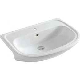 Раковина врезная на столешницу Artceram Washbasins Diana 66 см APL001 01 00 bi*1 фото 