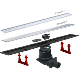 Трап Pestan (BETTOSERB) Confluo Frameless Line 45 см 13701229, хром матовый (под плитку), Цвет производителя: хром, Размер трапа: 450 фото 