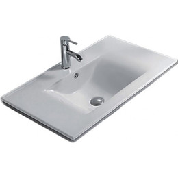 Раковина врезная на столешницу CeramaLux N 91 см JY-807-90 фото 