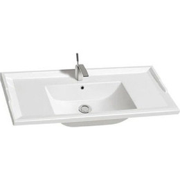 Раковина врезная на столешницу CeramaLux N 100 см NYJ840-100 фото 