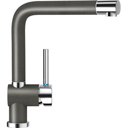 Смеситель для кухни Schock PIEGA 710557, серебристый камень фото 