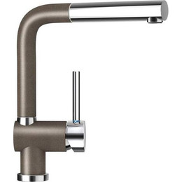 Смеситель для кухни Schock PIEGA-D 710107, хром/бронза фото 