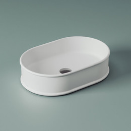 Раковина-чаша ArtCeram Atelier 60 см ATL002 05 00, белый матовый фото 