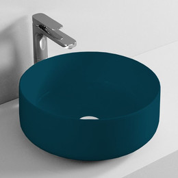 Раковина-чаша ArtCeram Cognac 42 см COL001 42 00, petrolio фото 