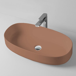 Раковина-чаша ArtCeram Cognac 68 см COL005 40 00, tortora фото 
