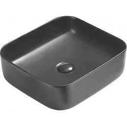 Раковина-чаша CeramaLux NC 50 см 2106MB, черный матовый фото 