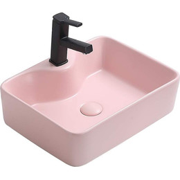 Раковина-чаша CeramaLux NC 48 см 7291MP-3, розовый фото 