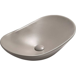 Раковина-чаша CeramaLux NC 61 см 7811AMH-5, светло-серый фото 