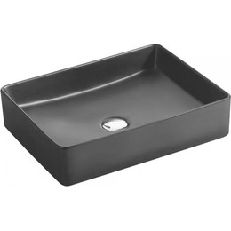 Раковина-чаша CeramaLux NC 47 см 9103MB, черный матовый фото 
