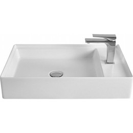 Раковина-чаша ArtCeram Scalino 60 см SCL003 05 00 bi matt, белый матовый фото 