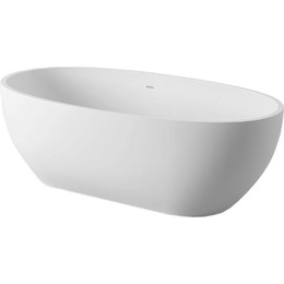 Ванна каменная ArtCeram File 2.0 169х87 см FLW001 05, белый матовый фото 